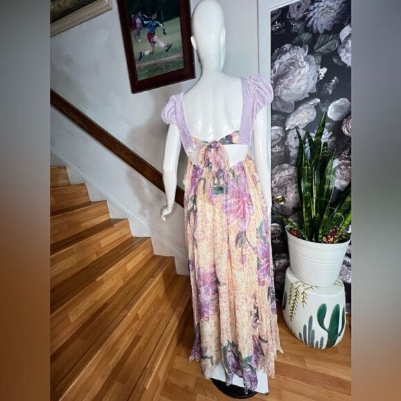 Free People Colette Maxi Dress/ size 10 - Picture 12 of 13